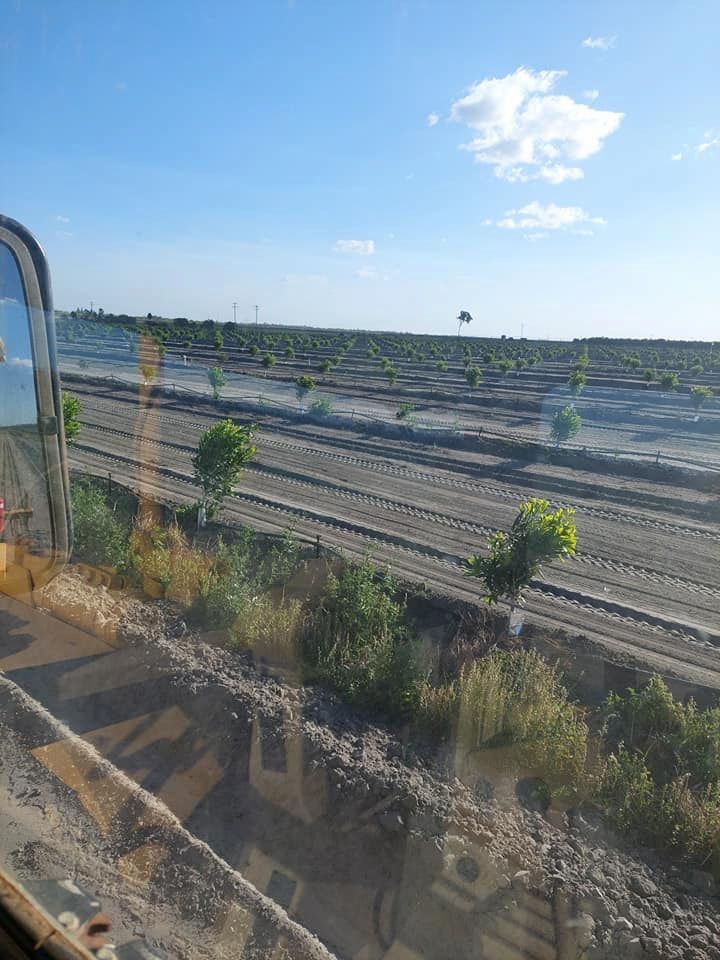 A View of a Train Track From a Bus Window — B E Laser Levelling QLD in Hervey Bay, QLD