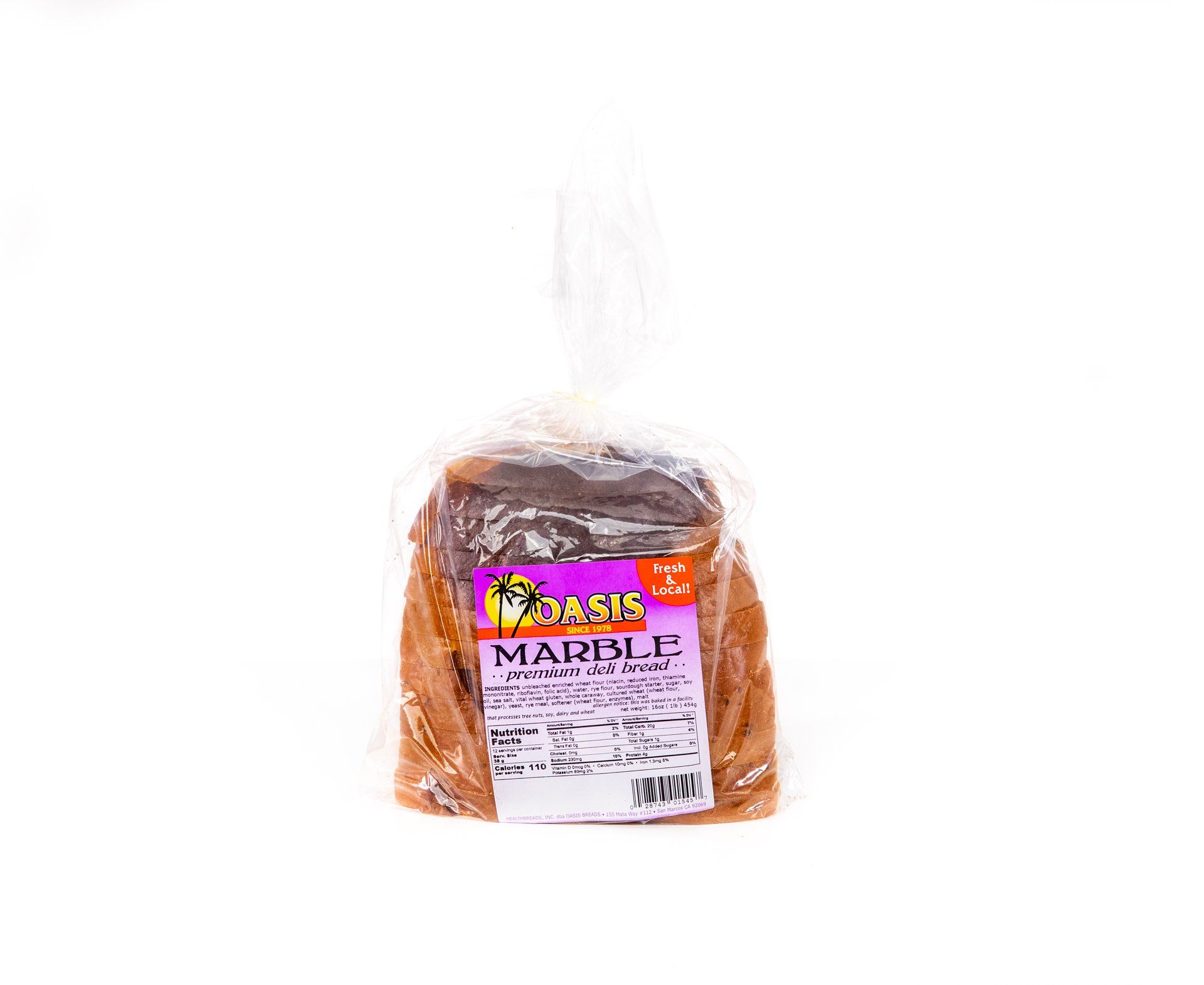 marble premium deli bread