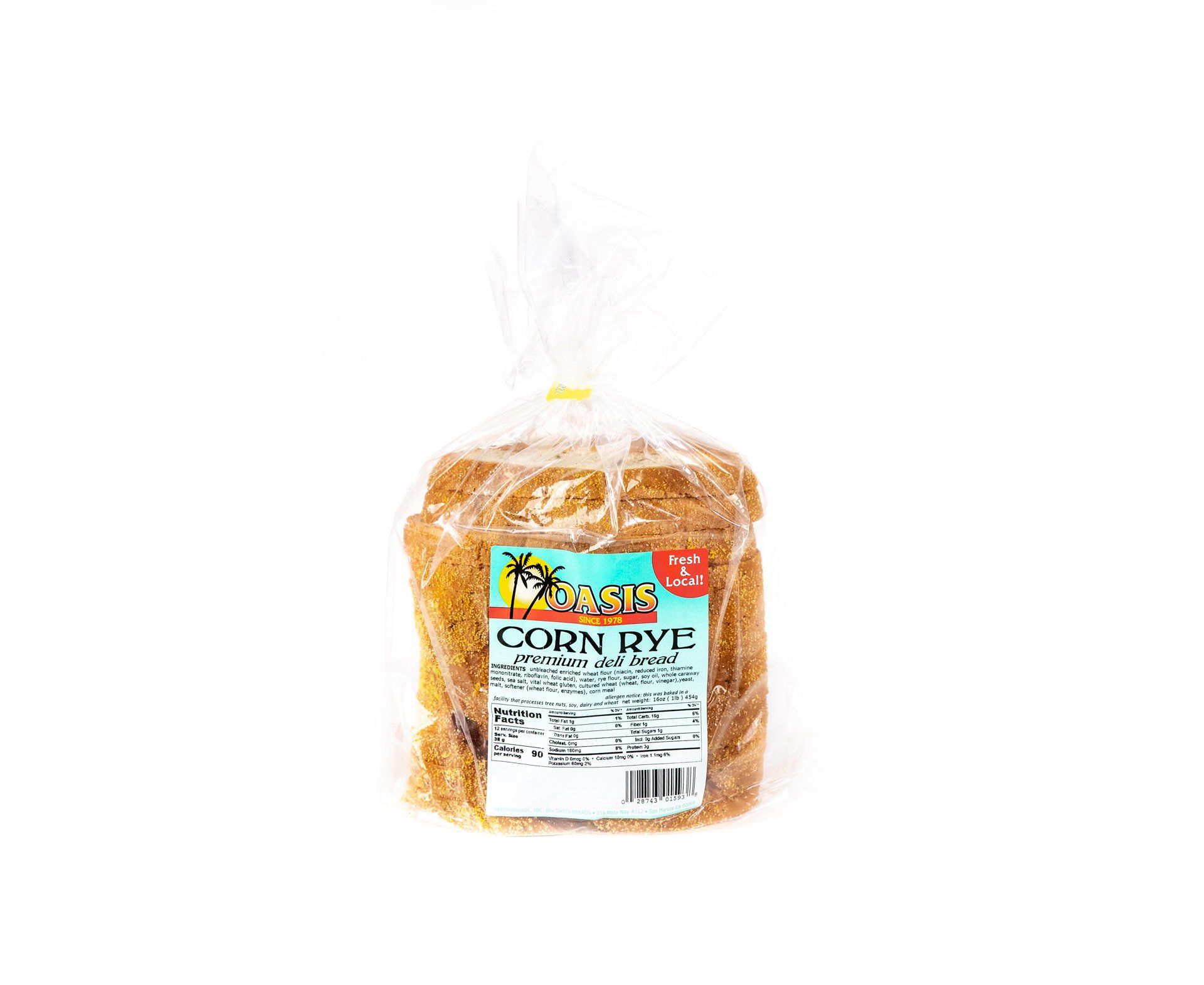 corn rye premium deli bread