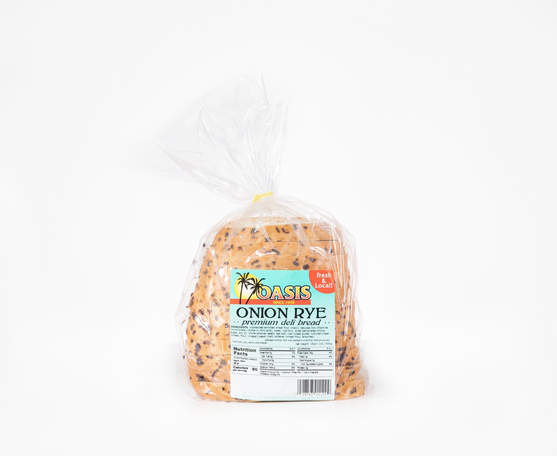 onion rye premium deli bread