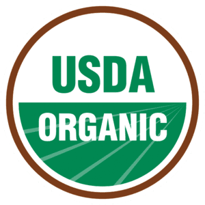 usda organic sticker label