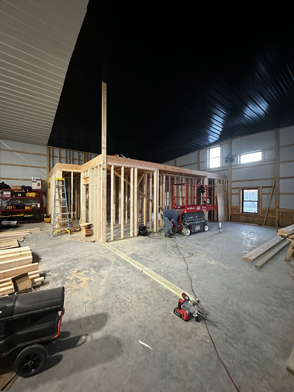 A Custom Built Home Built by a Lake. Call Hombs Custom Homes to Build Your Dream Home in Mid-Mo.