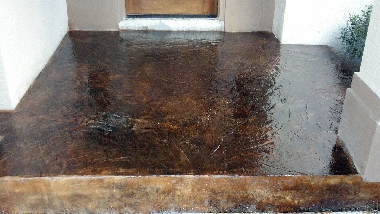 Dark Brown Slate — Helotes, TX — Easter Concrete Contracting