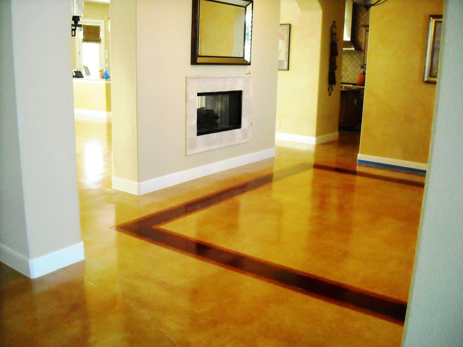 After Acestone Stained — Helotes, TX — Easter Concrete Contracting