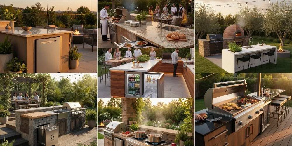 appliance combos that shine in outdoor kitchens
