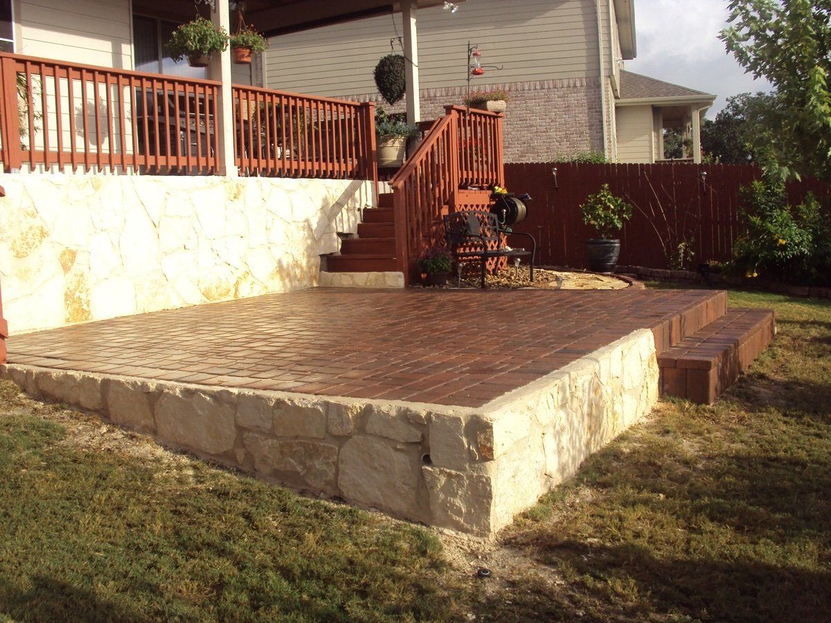 Brick Pavements — Helotes, TX — Easter Concrete Contracting