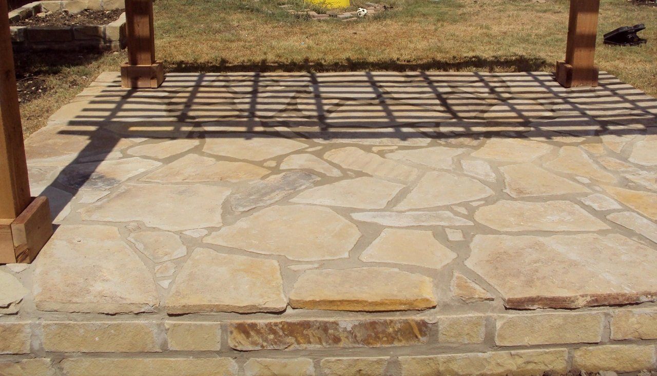 Paver Patio — Helotes, TX — Easter Concrete Contracting