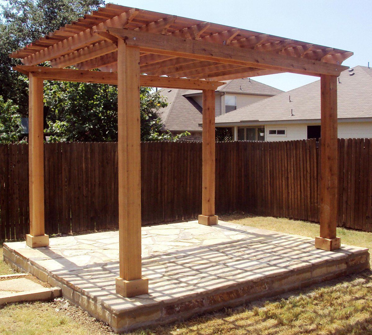 Pergola — Helotes, TX — Easter Concrete Contracting