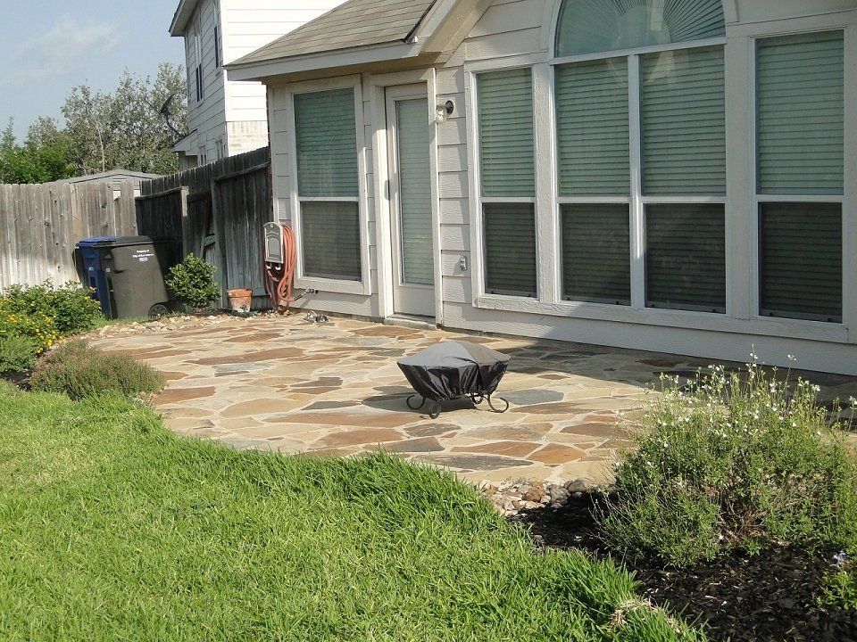 Concrete Path — Helotes, TX — Easter Concrete Contracting