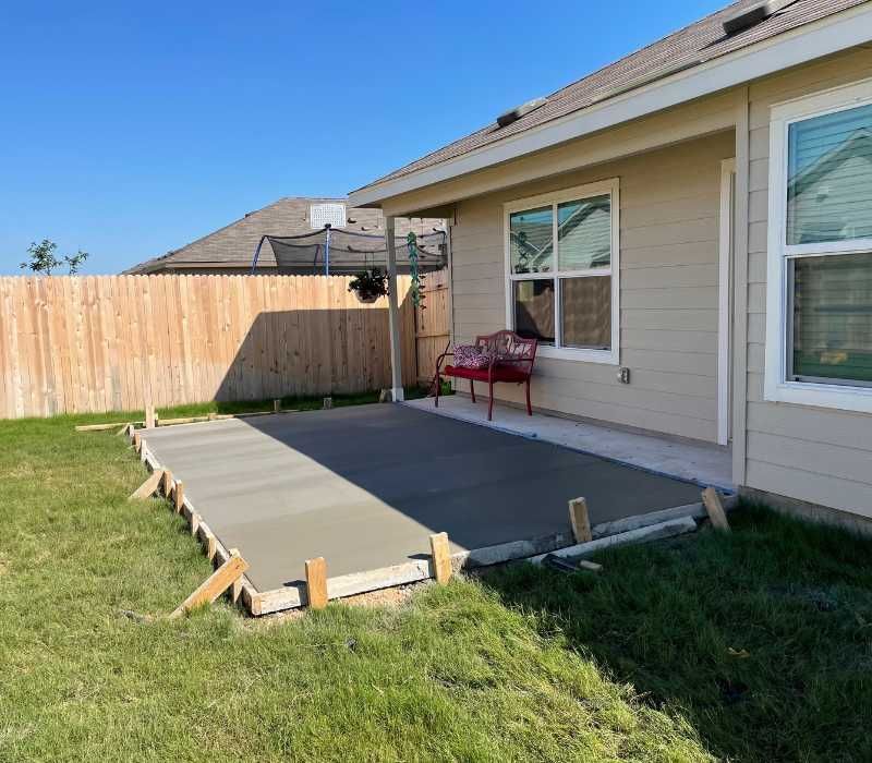 frontyard deck
