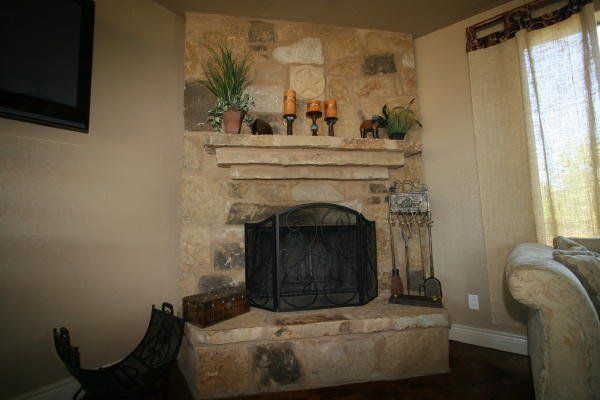 Masonry Fireplace — Helotes, TX — Easter Concrete Contracting