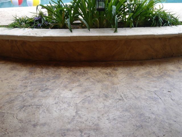 Brown Ceramic Floor — Helotes, TX — Easter Concrete Contracting