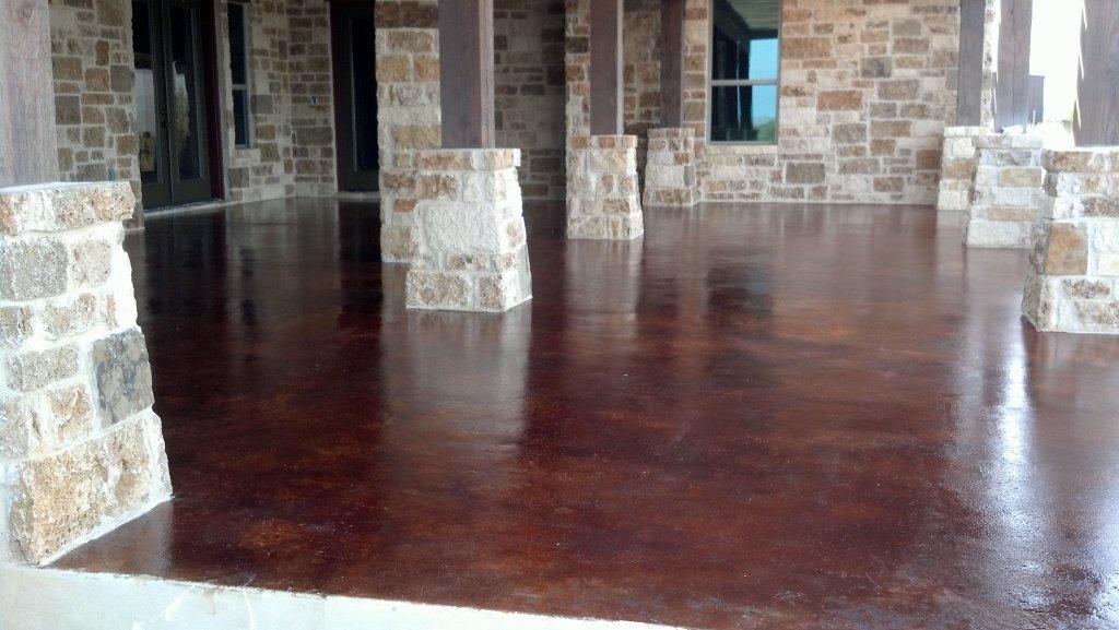 Red Marble Floorings — Helotes, TX — Easter Concrete Contracting