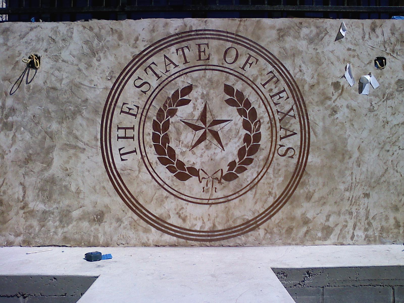 Texas State Seal — Helotes, TX — Easter Concrete Contracting