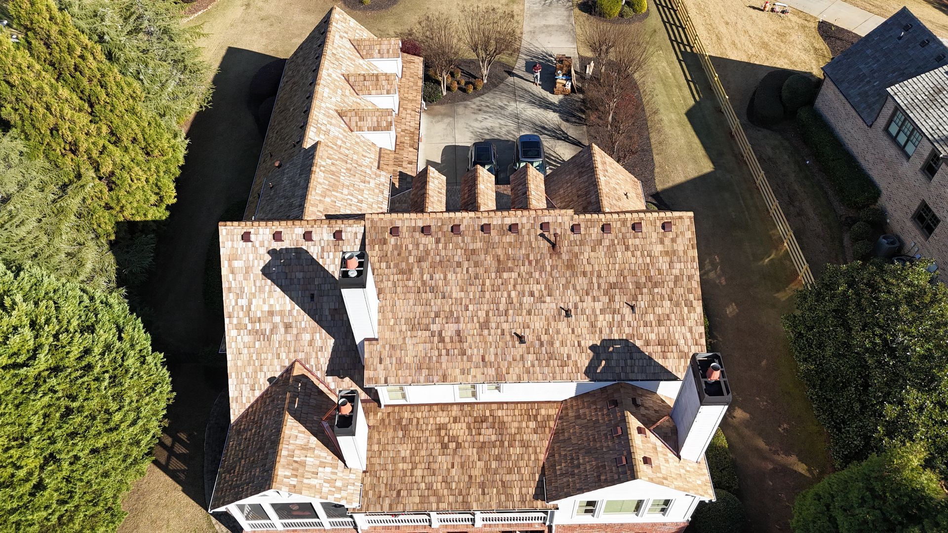 New Cedar Shake Detail