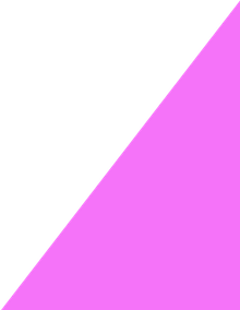White and pink diagonal split background.