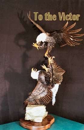 Hawks Sculpture