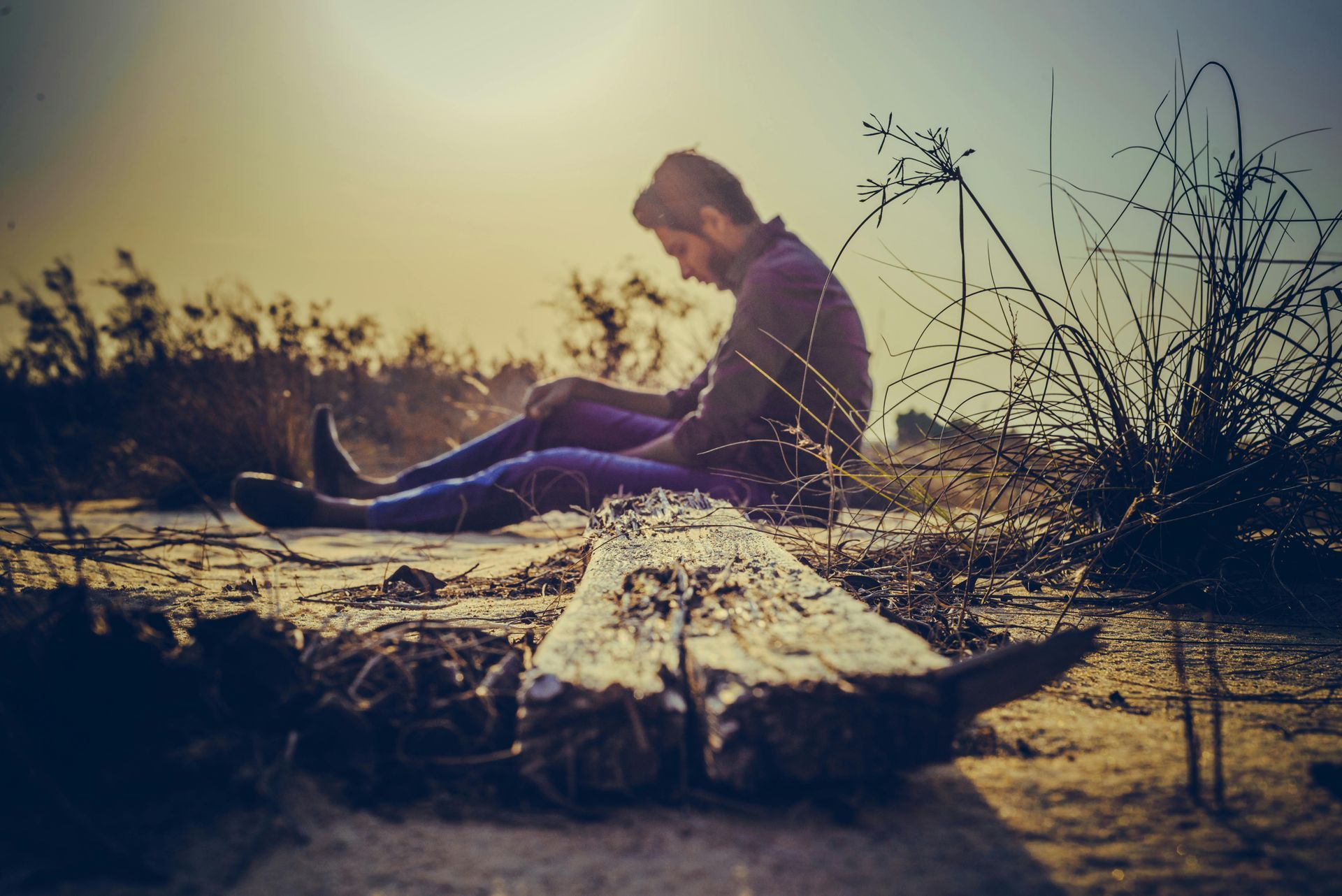 “South Asian man in Etobicoke taking a mindful pause—therapy for people-pleasing and anxiety”