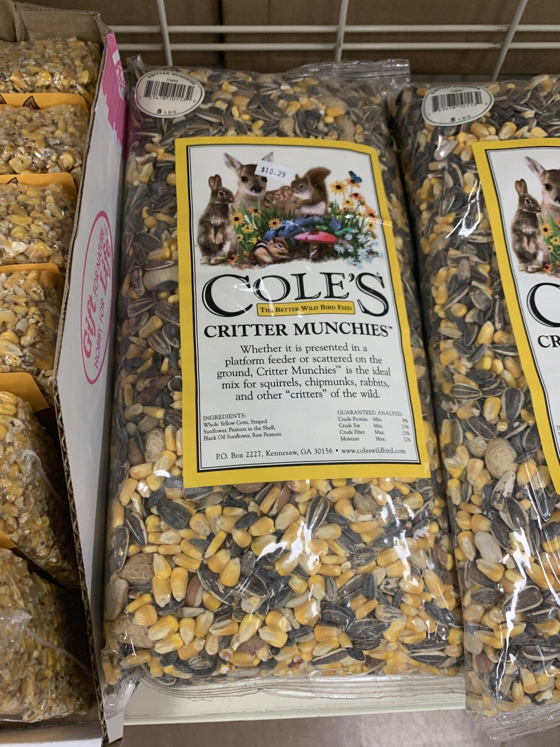 Cole's Critter Munchies Bird feed