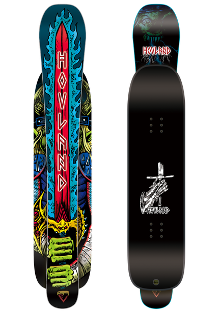 Hovlandスノースケート Buck shot Claw スノースケートライザーセット 