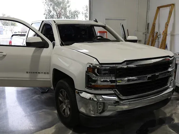 Chevy Silverado auto glass repair near Loma Linda, CA