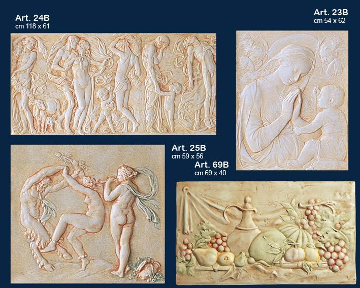 Bassorilievi per la casa 9