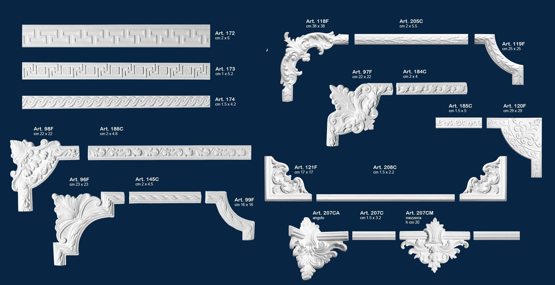 Ornamenti per pareti 2