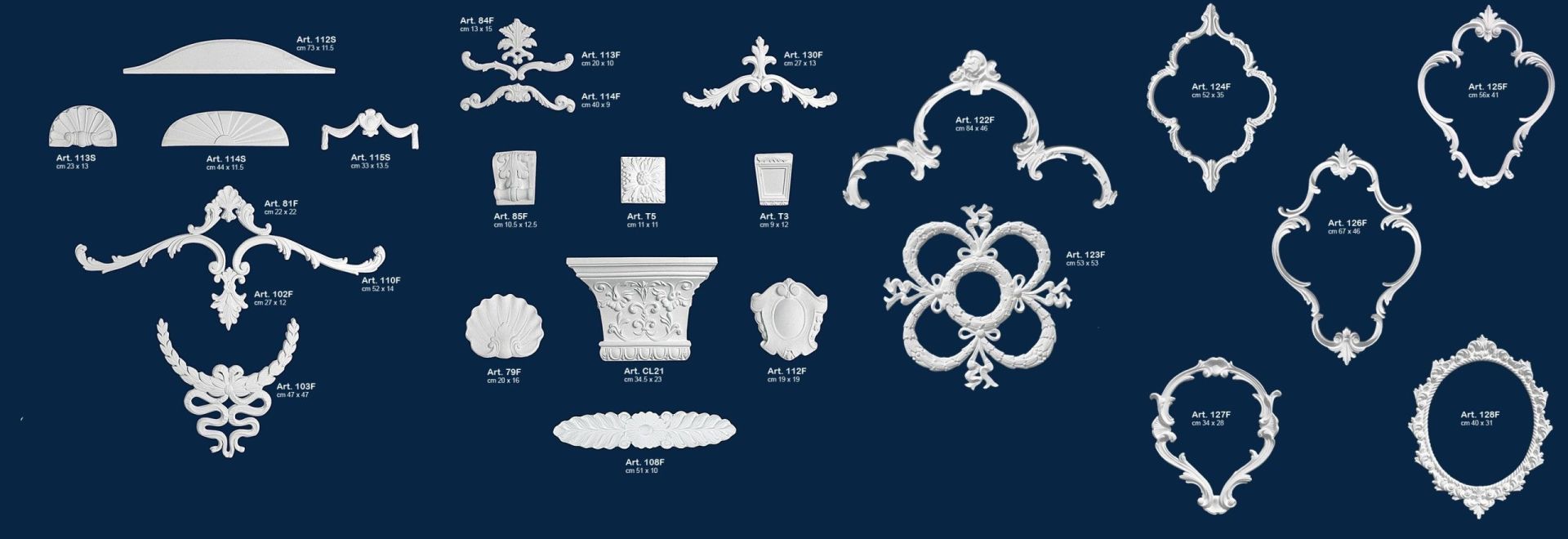 Ornamenti per pareti 3