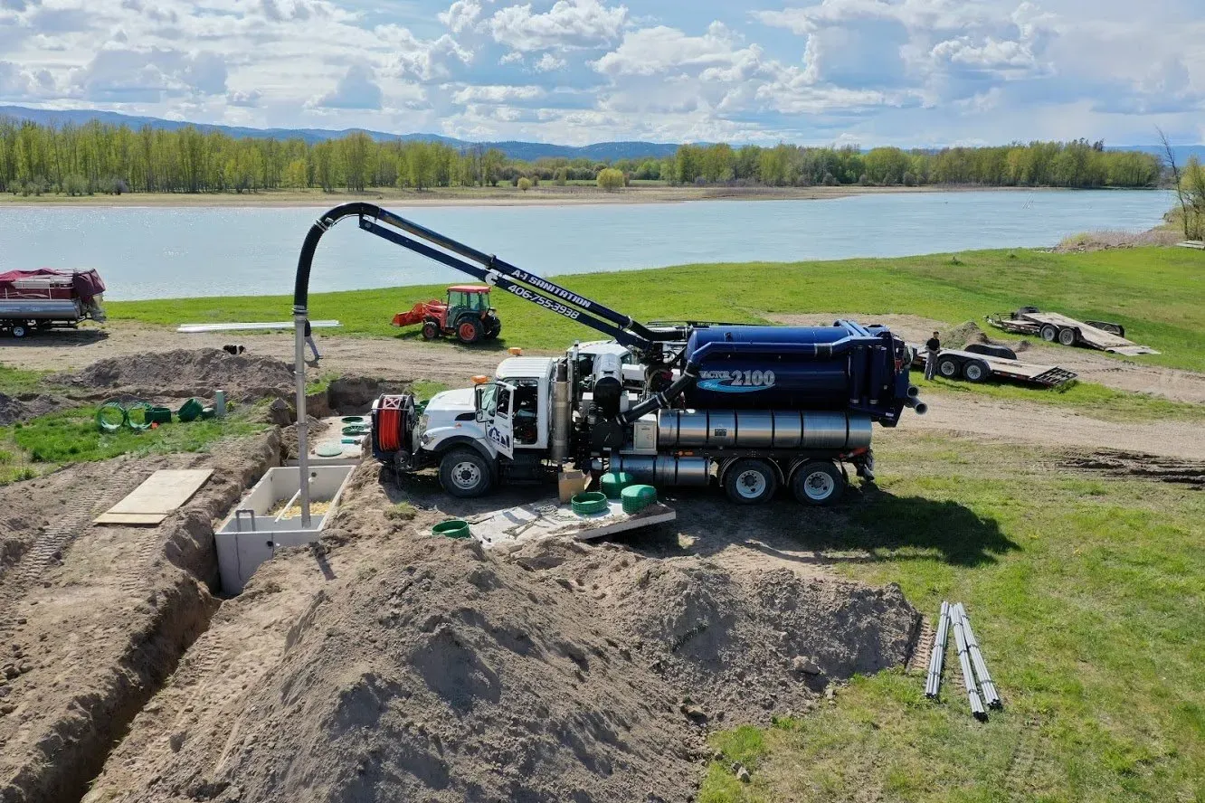 Water Jet Vacuum Vehicle — Kalispell, MT — A-1 Sanitation