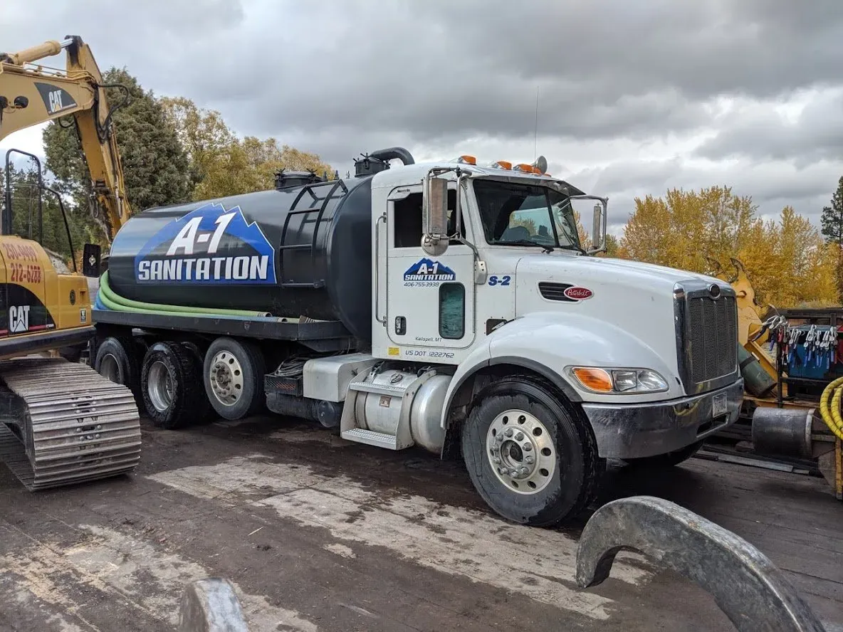 Full View Of Large Truck — Kalispell, MT — A-1 Sanitation