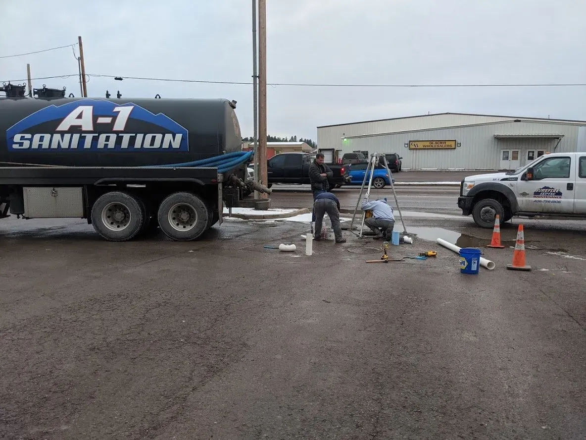 Septic Tank Pumping Team — Kalispell, MT — A-1 Sanitation