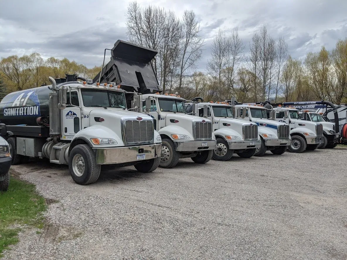 Different Types Of Trucks — Kalispell, MT — A-1 Sanitation