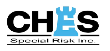 Logo for CHES Special Risk Inc., featuring a black 