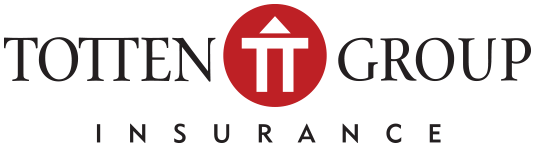 logo for totten tt group insurance is shown on a white background.