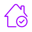 House With A Check Icon