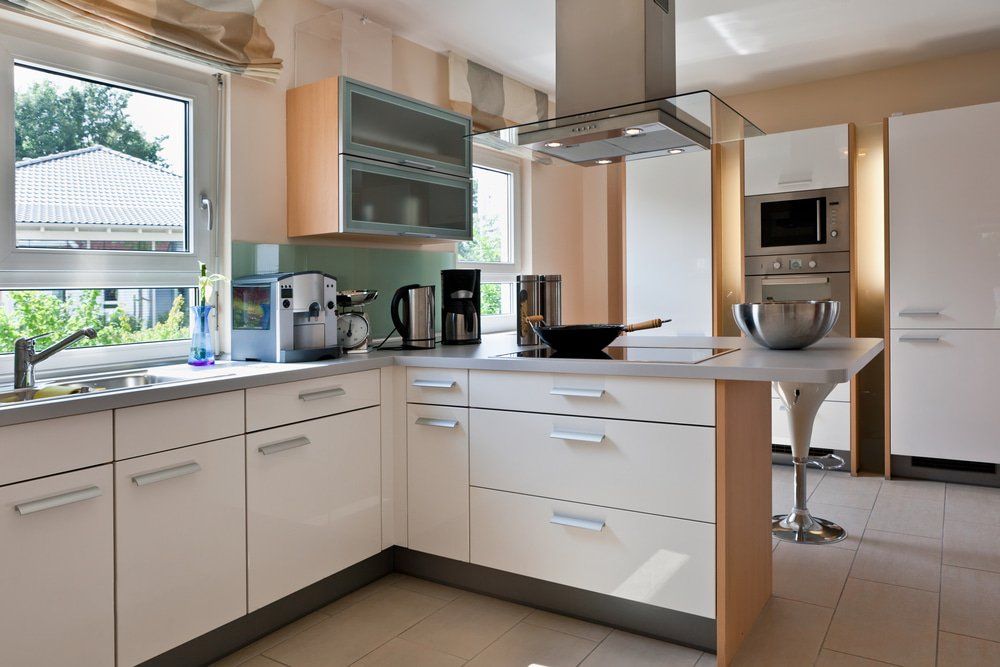 Modern Interior Kitchen With Elegant Cabinets — Kitchen Design Experts in Central Coast, NSW
