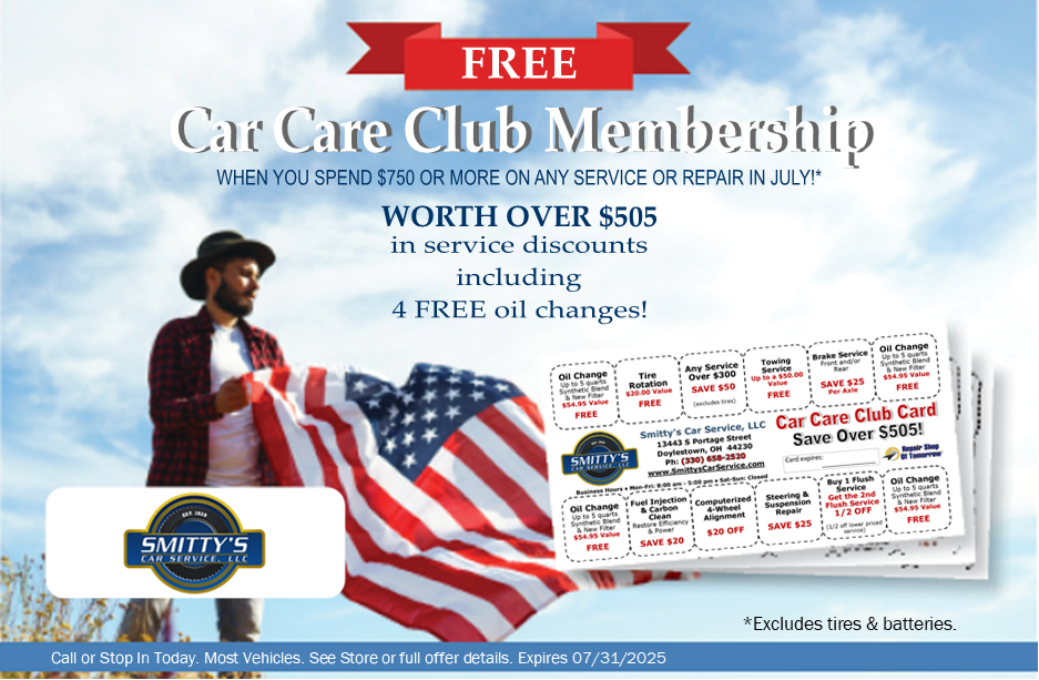 Special Offers | Smitty's Car service Llc