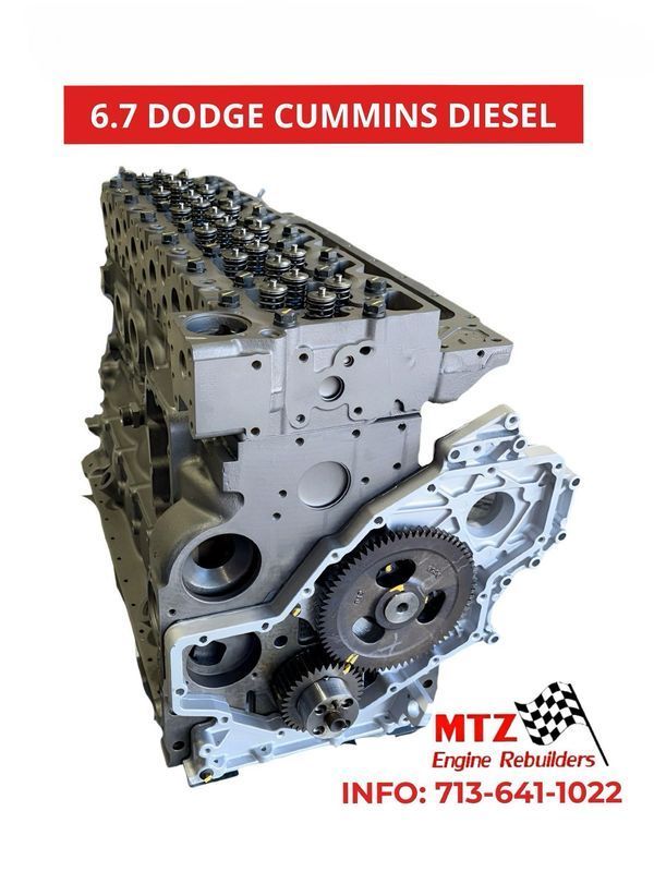 A 6.7 dodge cummins diesel engine for sale