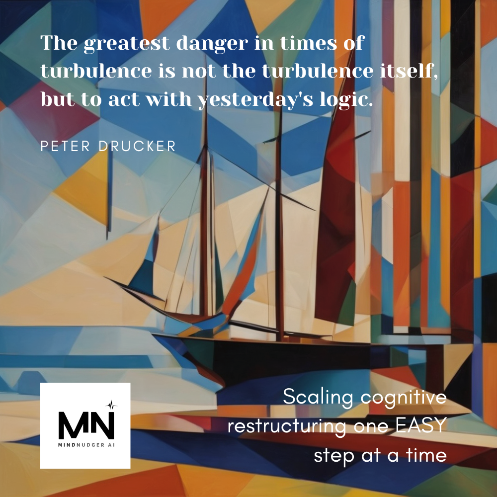 Blue Ocean Thinking Mind Nudging Journey