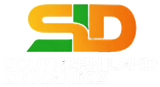 Logo for Sutherland Dynamics: stylized "SD" in yellow and orange, with green accents on a white background.