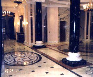 Inlaid marble floor - Paris