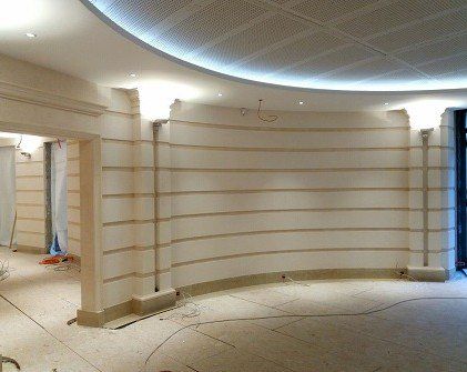 Wall cladding for a bank in Luxembourg