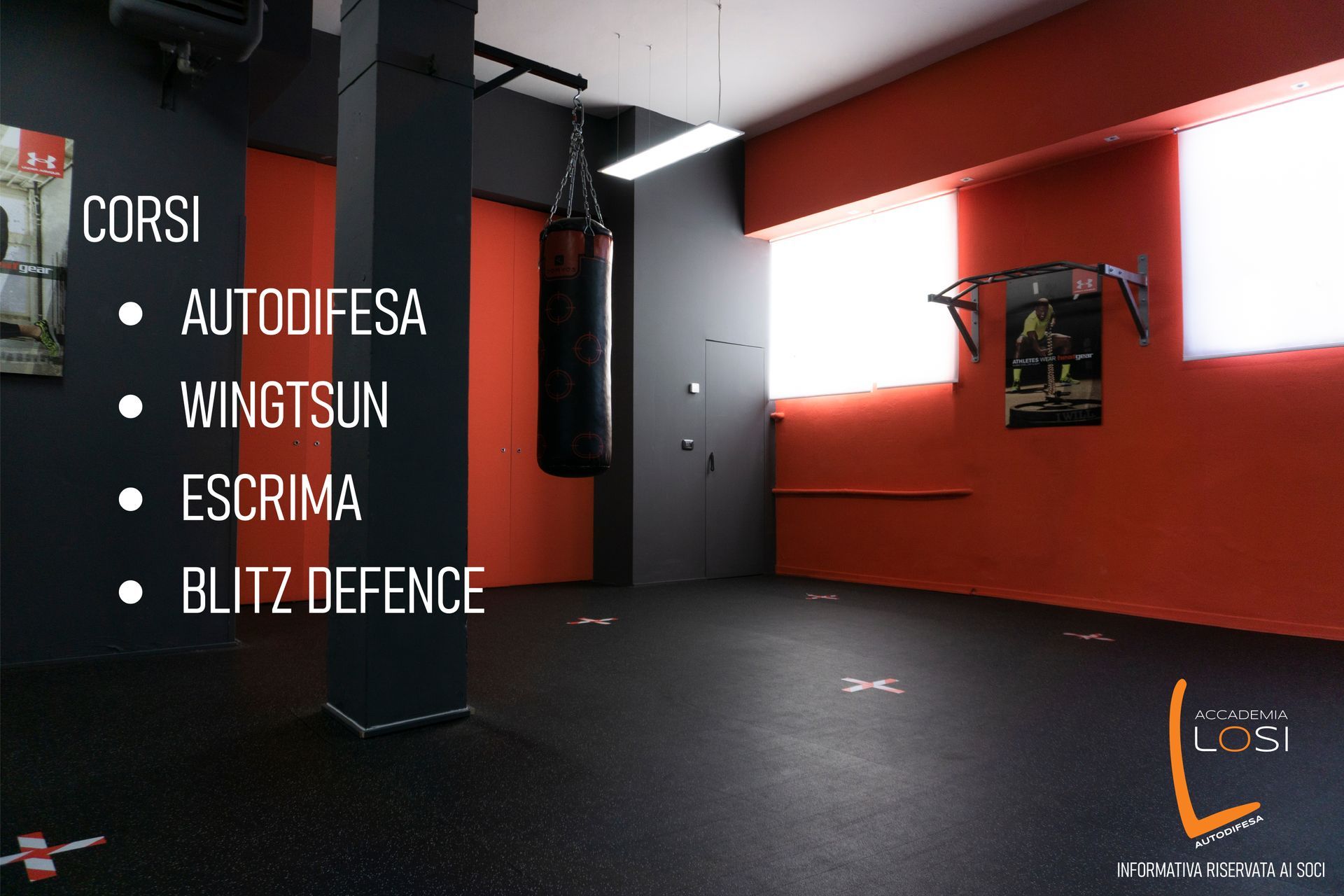 Sala allenamenti piccola