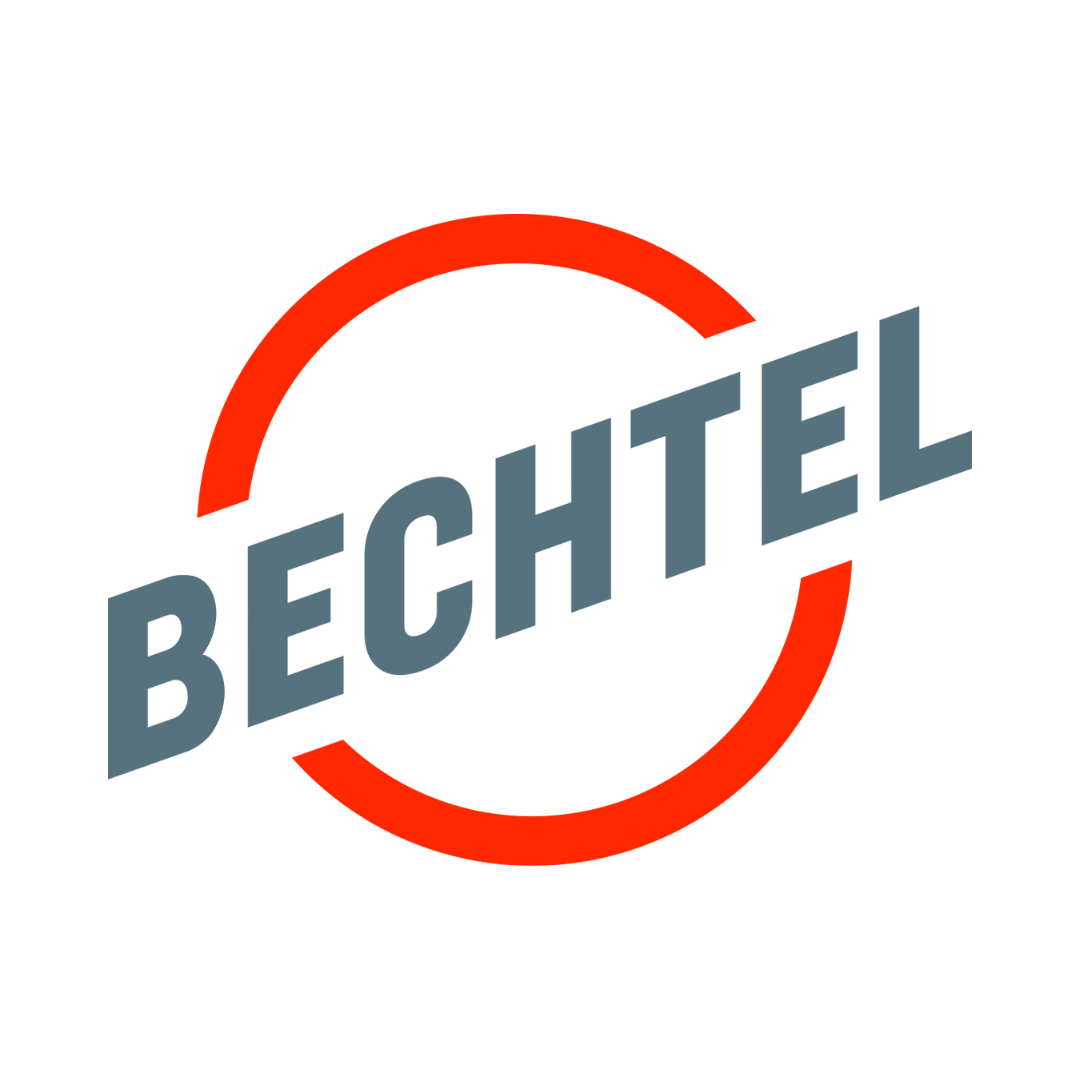 Bechtel logo: Gray text