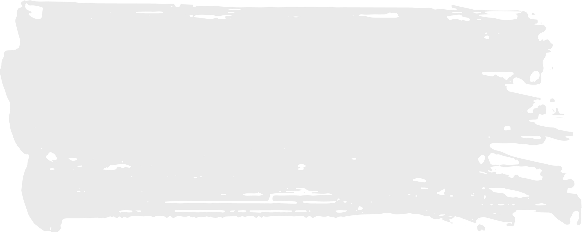 Gray rectangular paint stroke with textured edges.