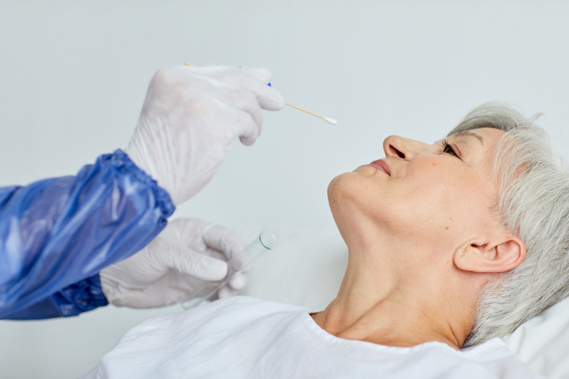 Allergy Affiliates - nasal swab for coronavirus