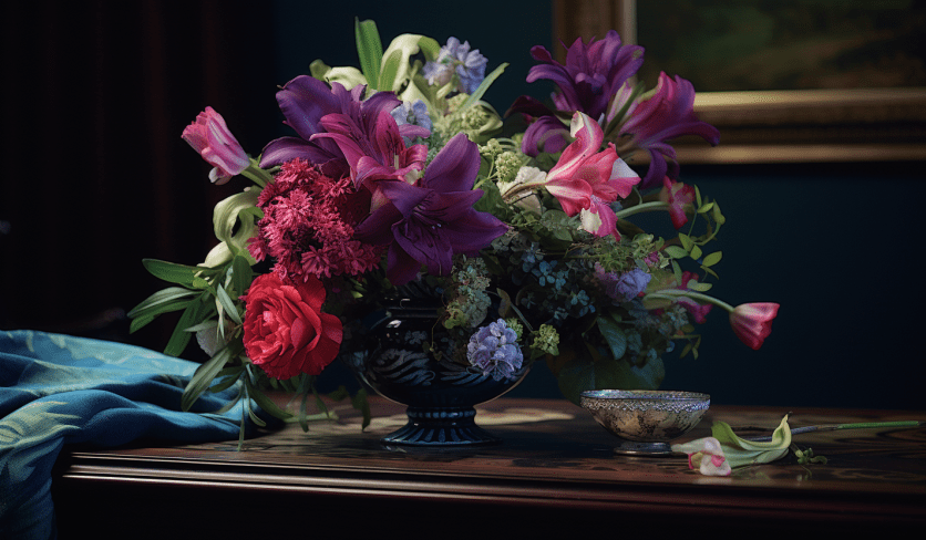 colorful arrangement ideas