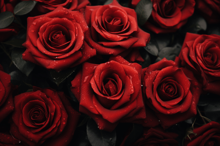red roses symbolism