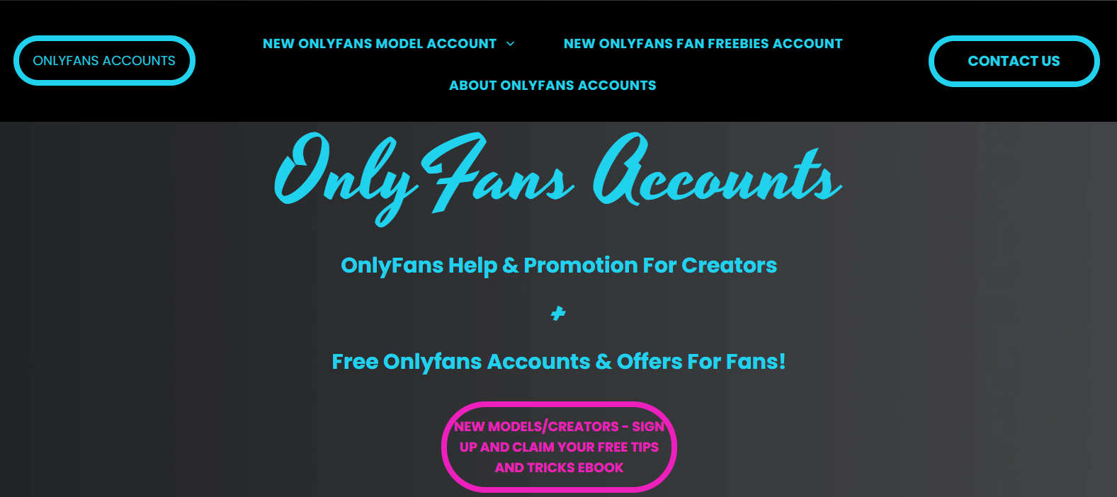 Website to promote onlyfans