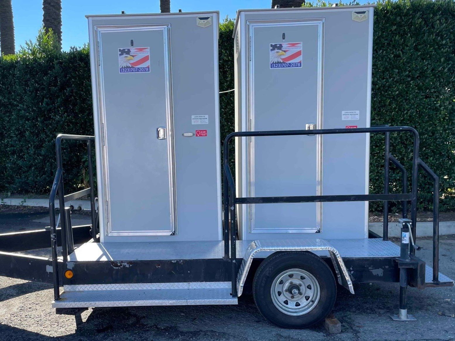 VIP restroom Trailer near me, VIP Restroom Trailer Downey CA 90242